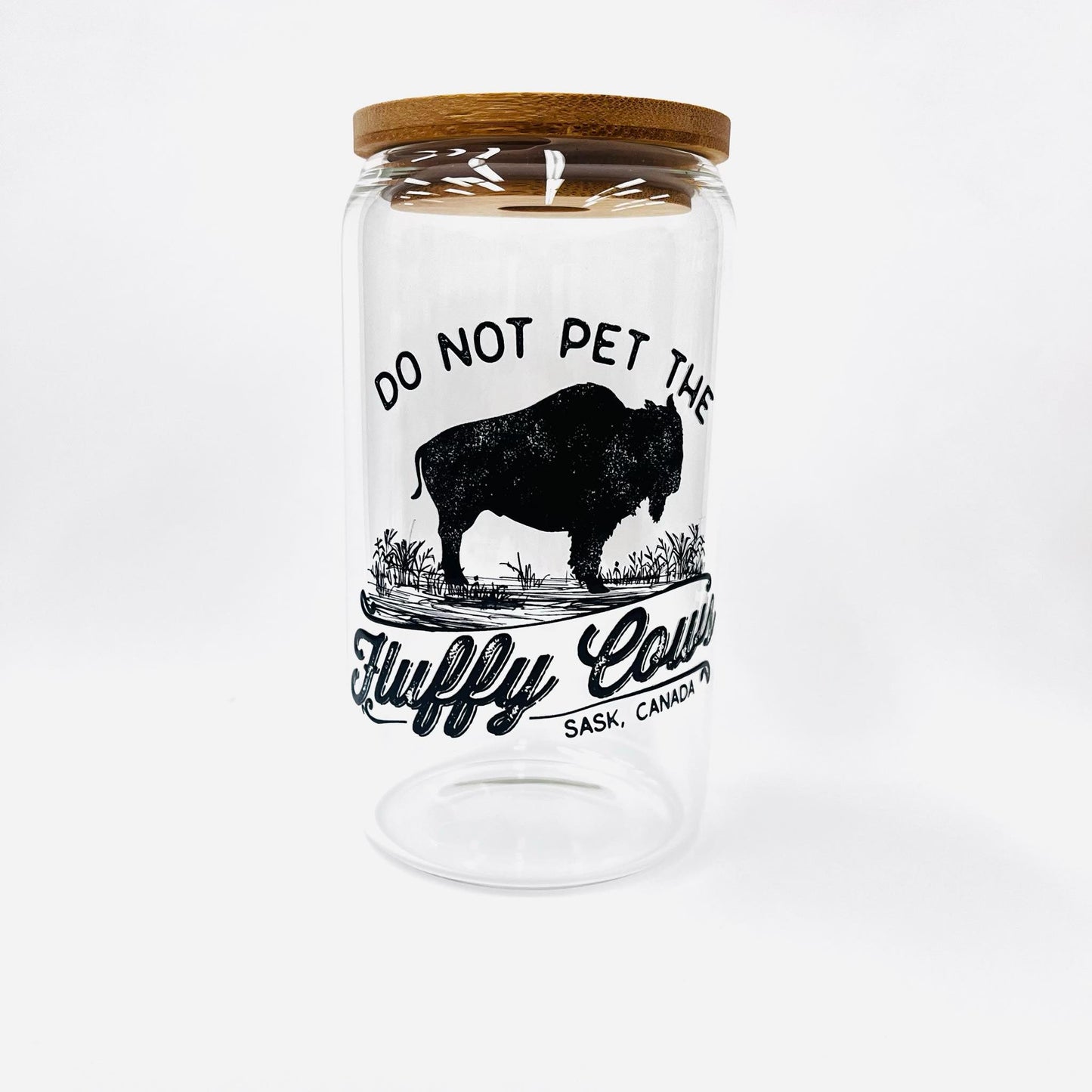 FLAT // Do Not Pet the Fluffy Cows Libbey Glass