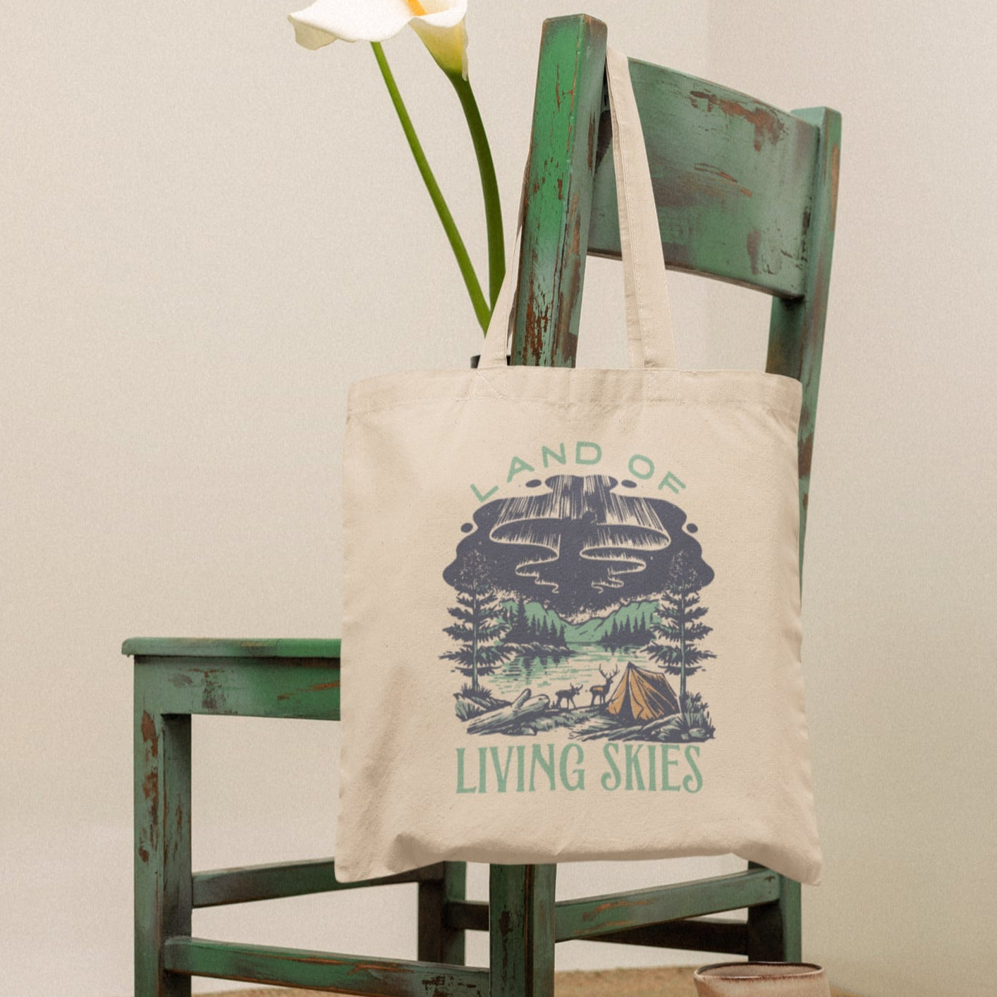 FLAT // Land Of The Living Skies Tote