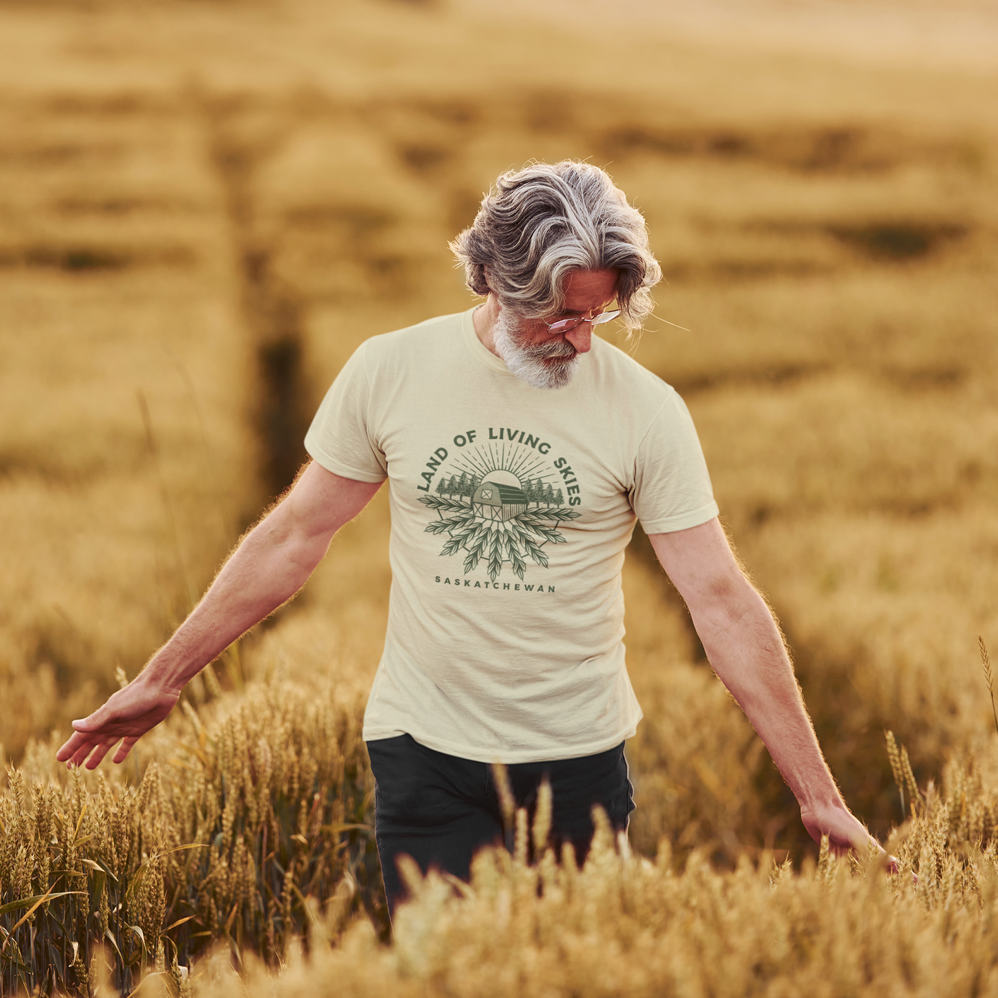 FLAT // Land of the Living Skies Tee / Unisex