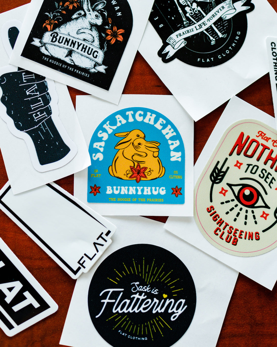 FLAT // Sticker Pack