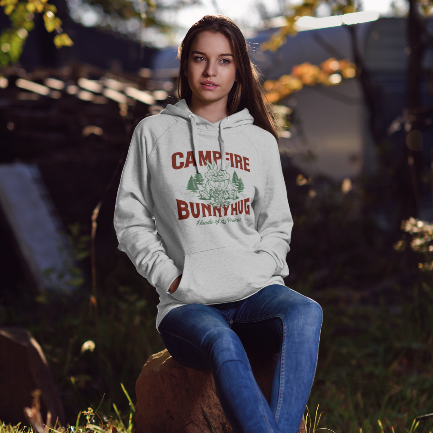 FLAT // Campfire Bunnyhug **NEW FIT**