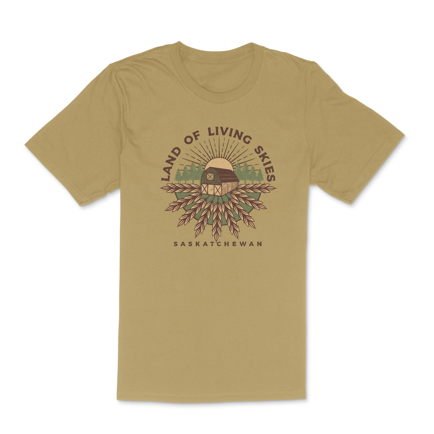 FLAT // Land of the Living Skies Tee / Unisex