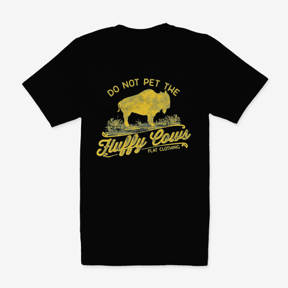 FLAT // Fluffy Cow Tee / Unisex