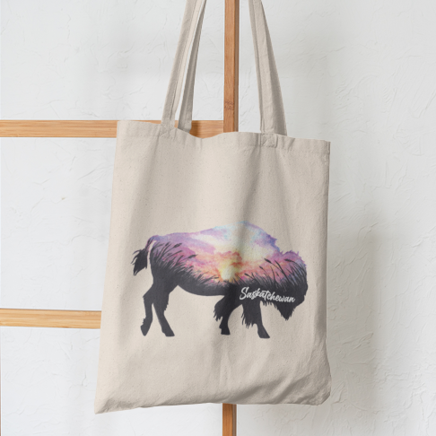 FLAT // Sunset Bison Tote