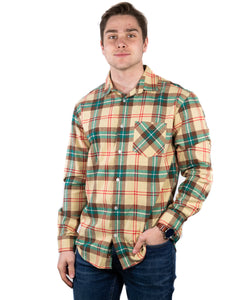 FLAT // Official Sask Tartan / Men's Preshrunk / Version 2.0